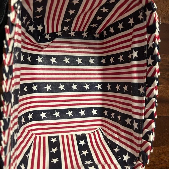 Longaberger 2000 All American Sparkler Basket, liner, and protector - Picture 10 of 13